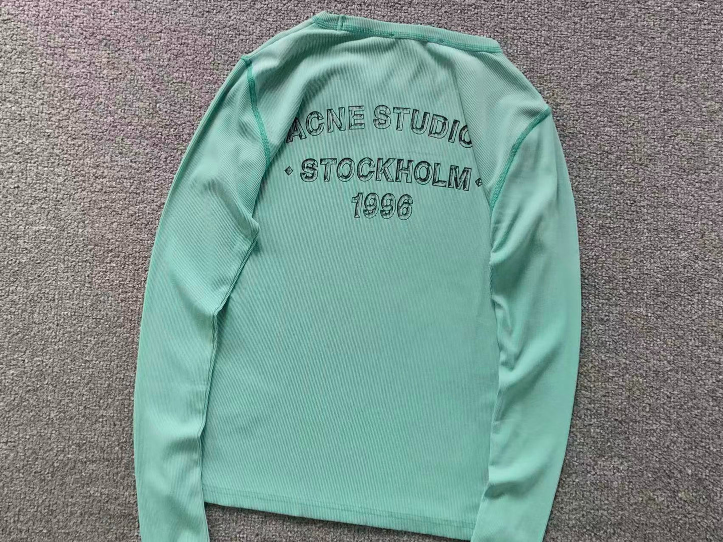 Camiseta Feminina Acne Studios Thermal Wave Longsleeve