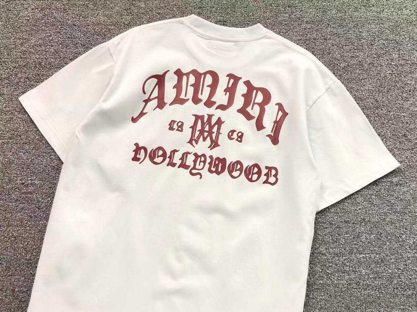 Camiseta AMIRI Old English Hollywood