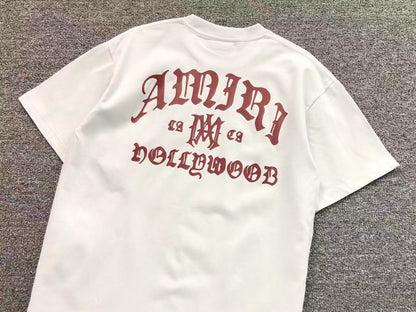 Camiseta AMIRI Old English Hollywood