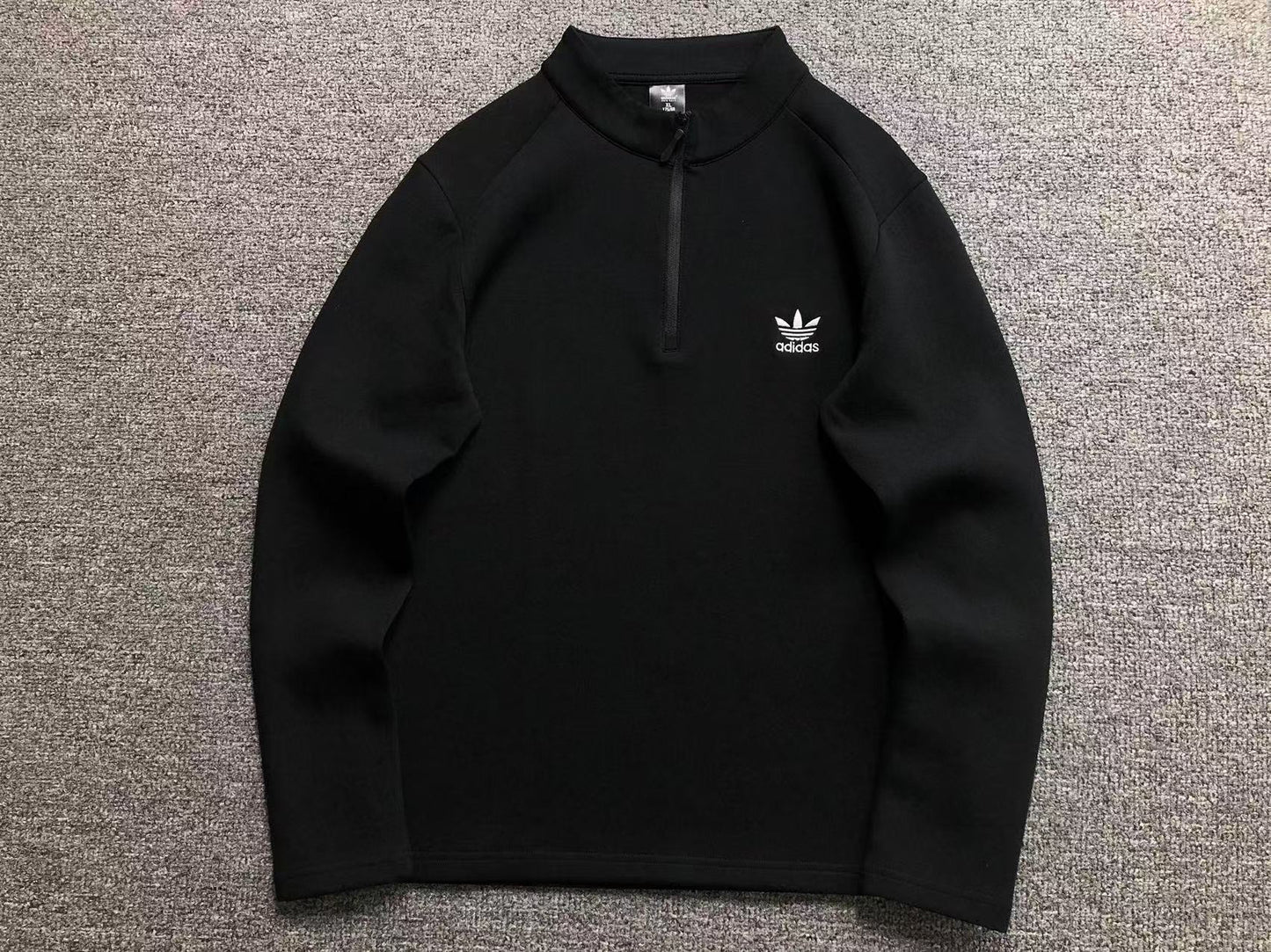 Camiseta Adidas Zip Mock Neck