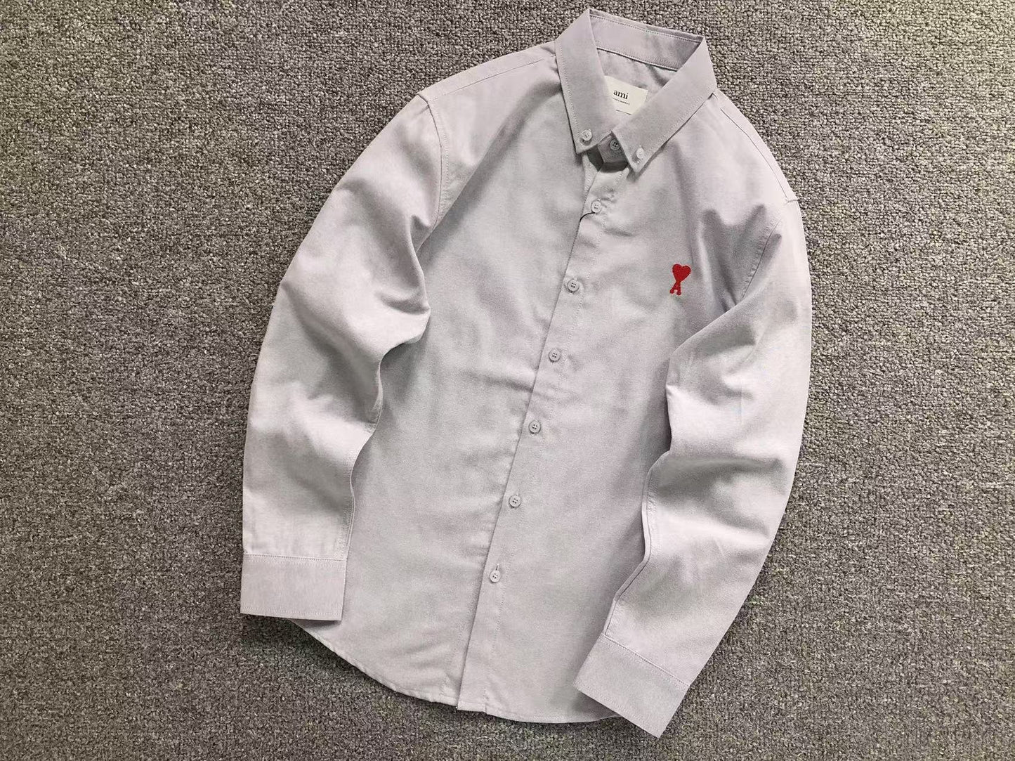 Camisa AMI Paris Mini Heart Classic