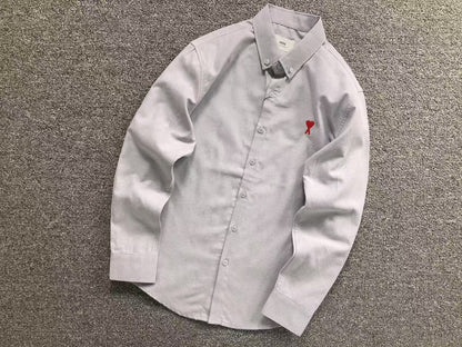 Camisa AMI Paris Mini Heart Classic
