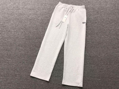 Calça elástica ALO moletom reta Feminino