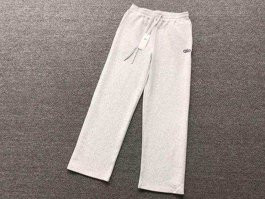 Calça elástica ALO moletom reta Feminino