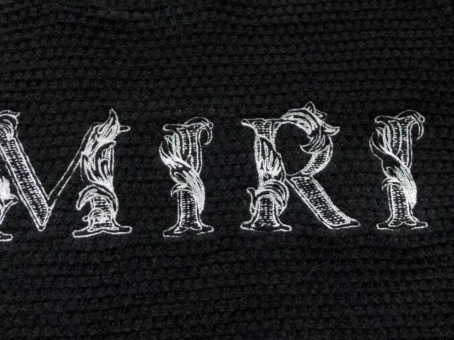 Suéter AMIRI Waffle Signature