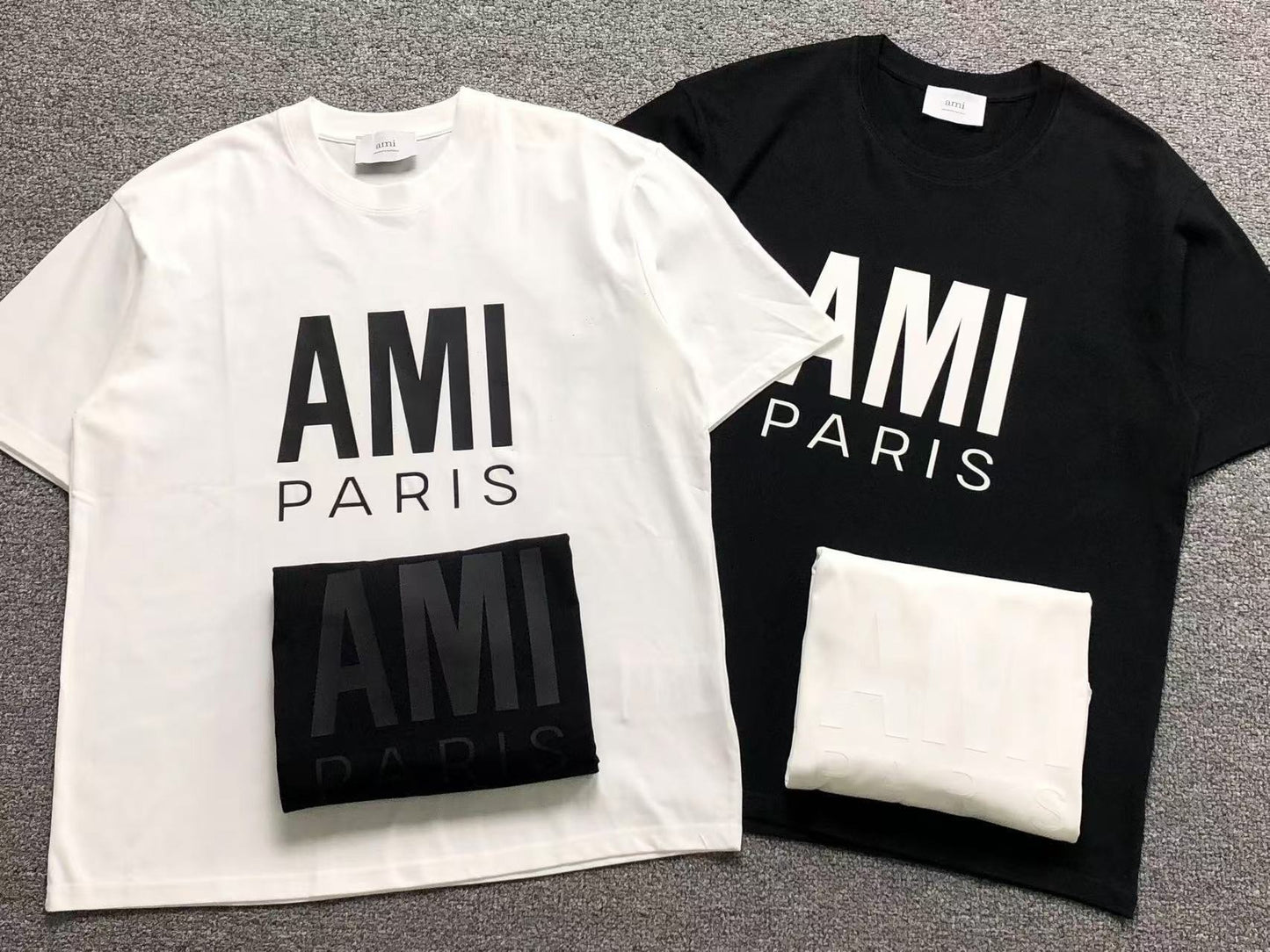 Camiseta AMI Paris Big Logo