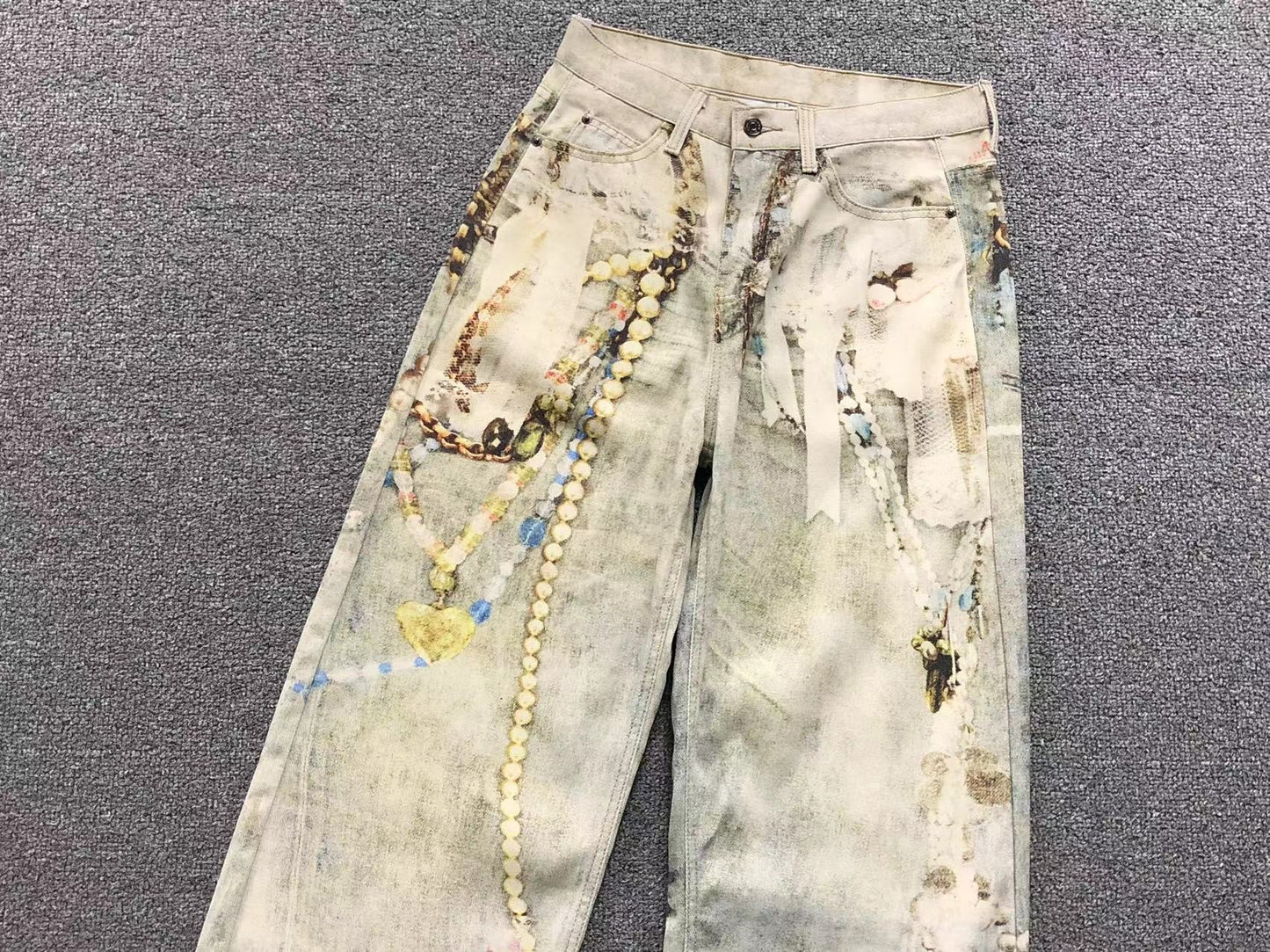 Calça Acne Studios Vintage Artifact Jeans