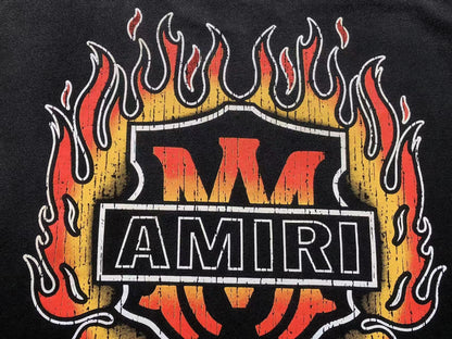 Camiseta AMIRI Flaming Crest