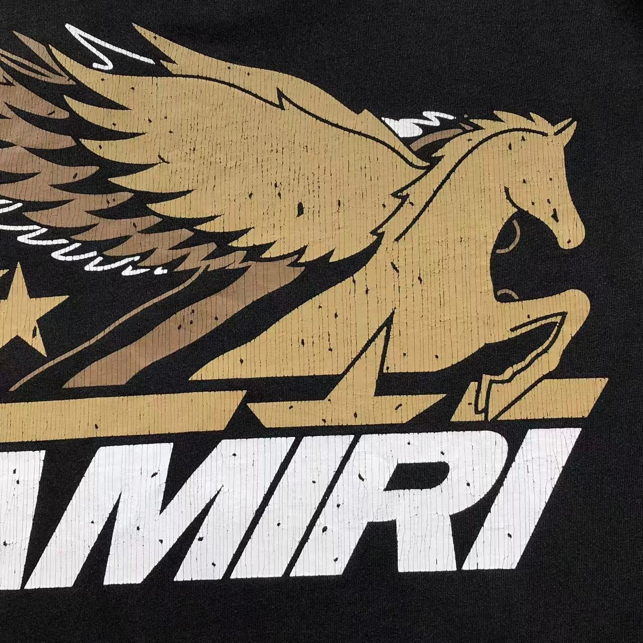 Camiseta AMIRI Pegasus Logo
