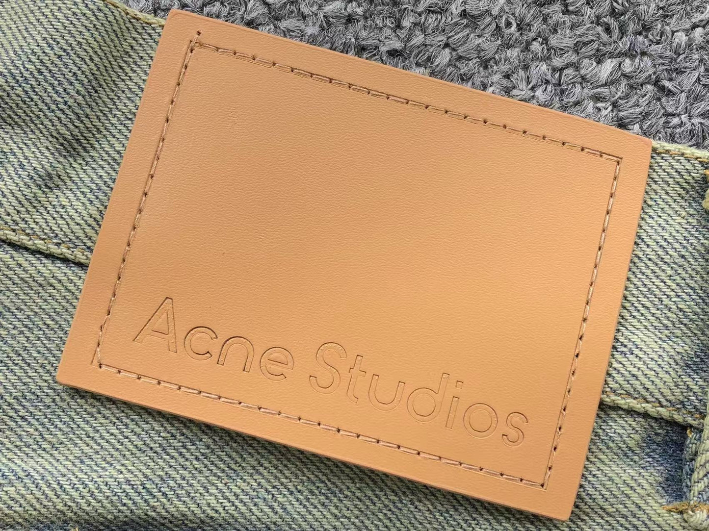 Calça Acne Studios Dirty Olive Denim