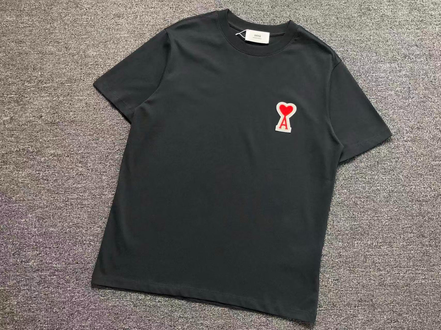 Camiseta AMI Paris Big Heart Signature