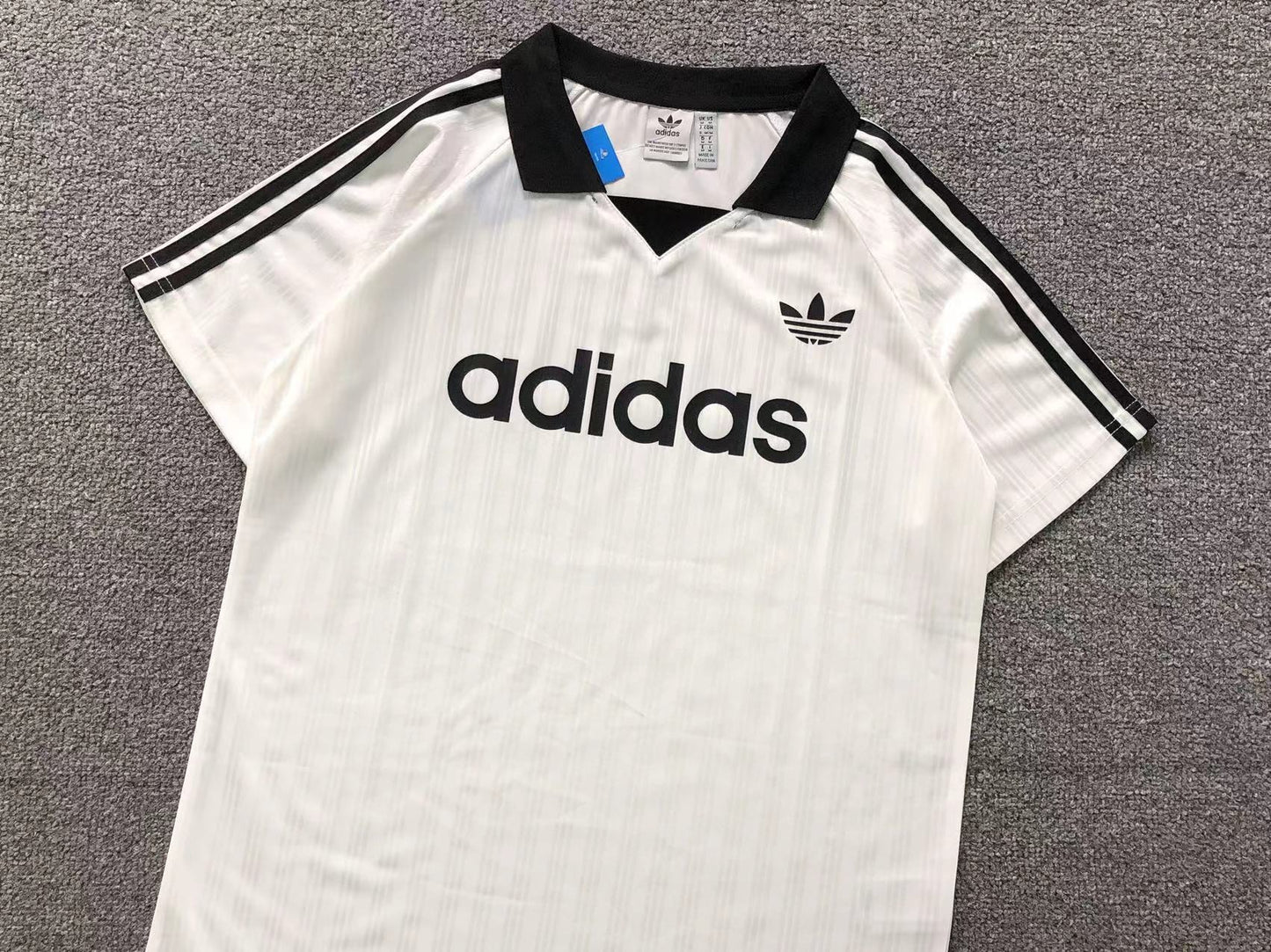 Camiseta Adidas Originals Polo Retro Stripe