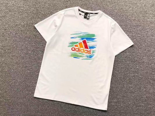 Camiseta Adidas Brush Stroke Color Logo