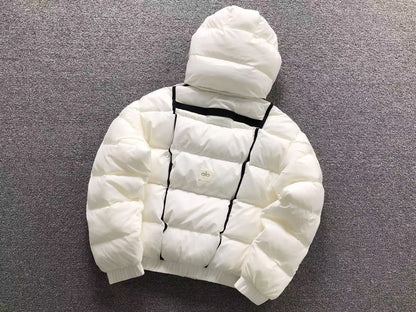 Jaqueta ALO puffer com capuz Feminino