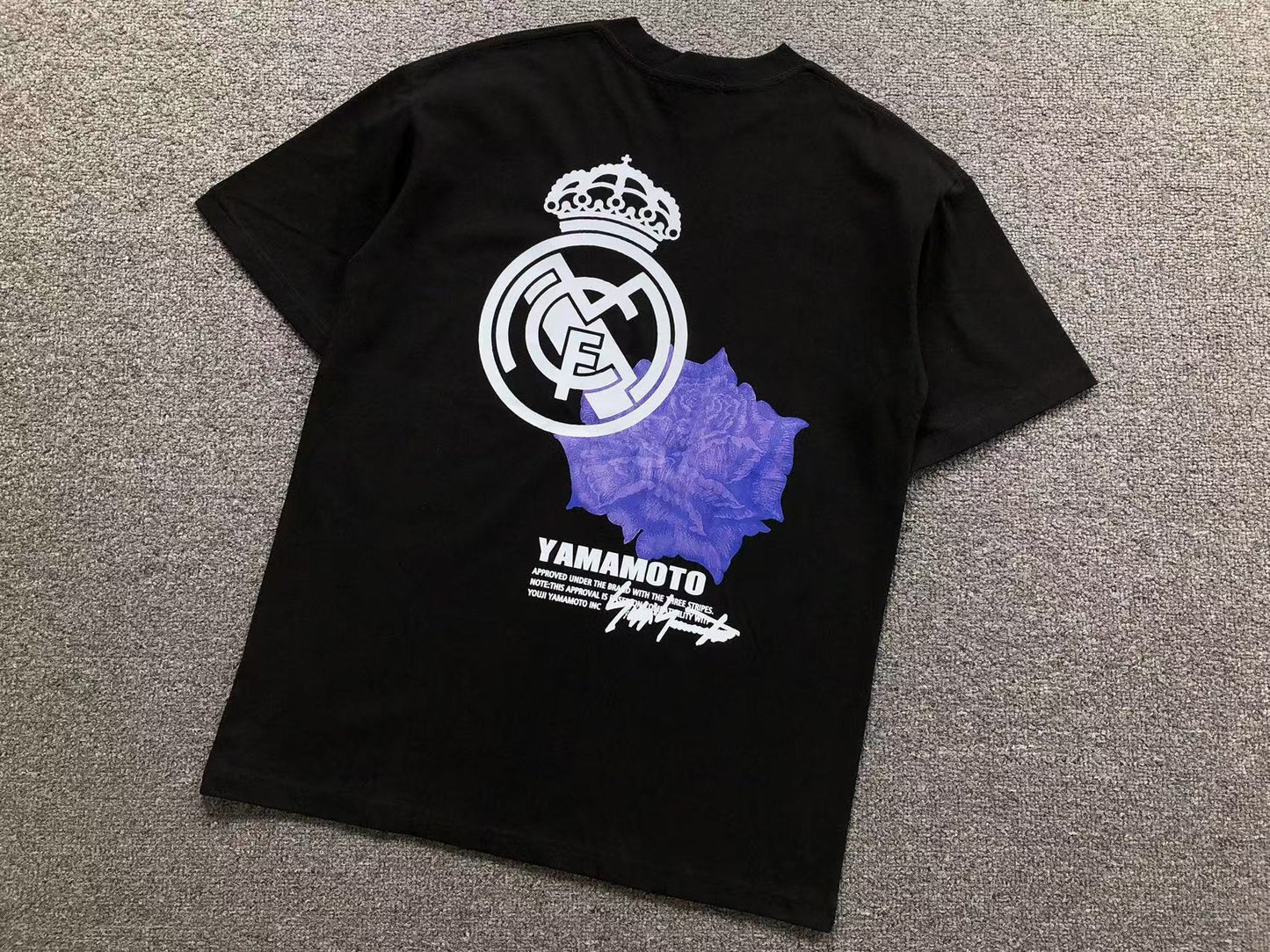 Camiseta Adidas Y-3 Real Madrid Crest Flower
