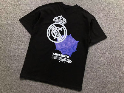 Camiseta Adidas Y-3 Real Madrid Crest Flower