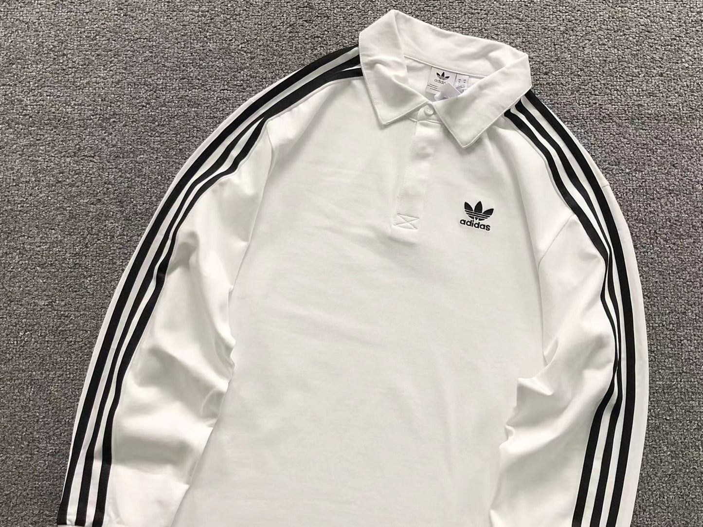 Camiseta Manga Longa adidas Originals Essential Polo