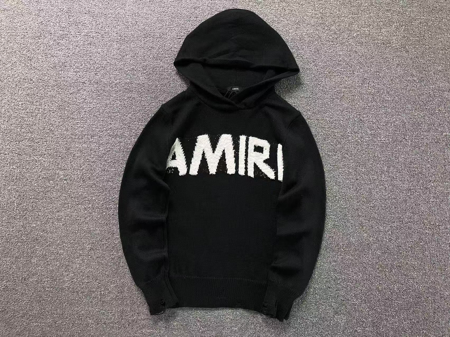 Suéter AMIRI Brush Logo Knit