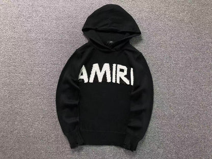 Suéter AMIRI Brush Logo Knit