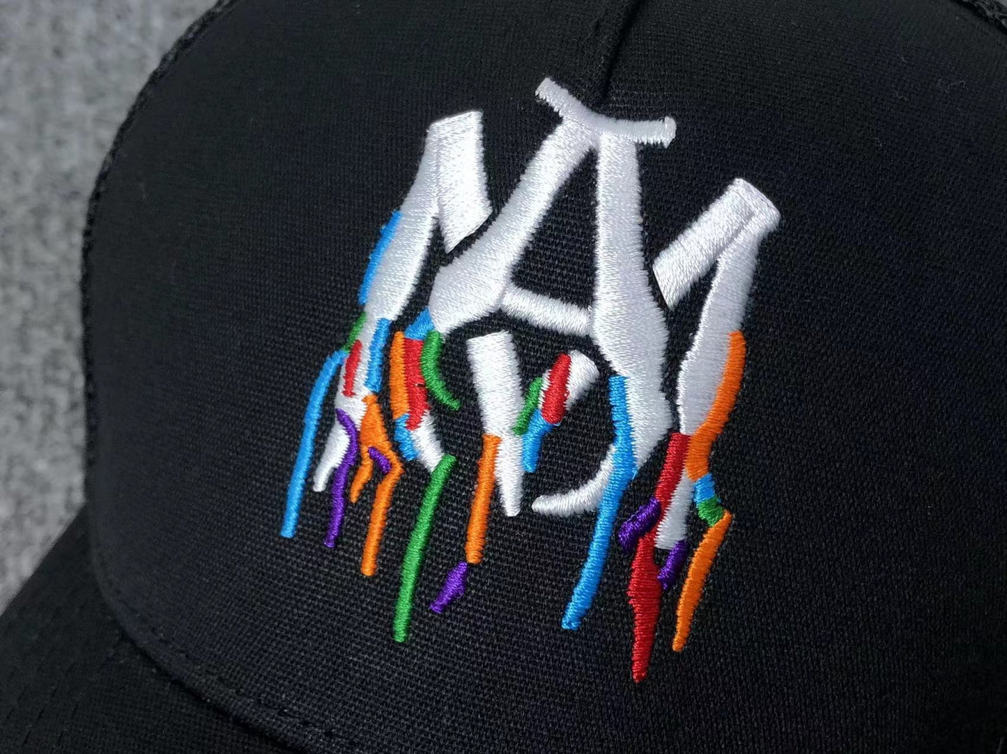 Boné Trucker AMIRI Drip Logo