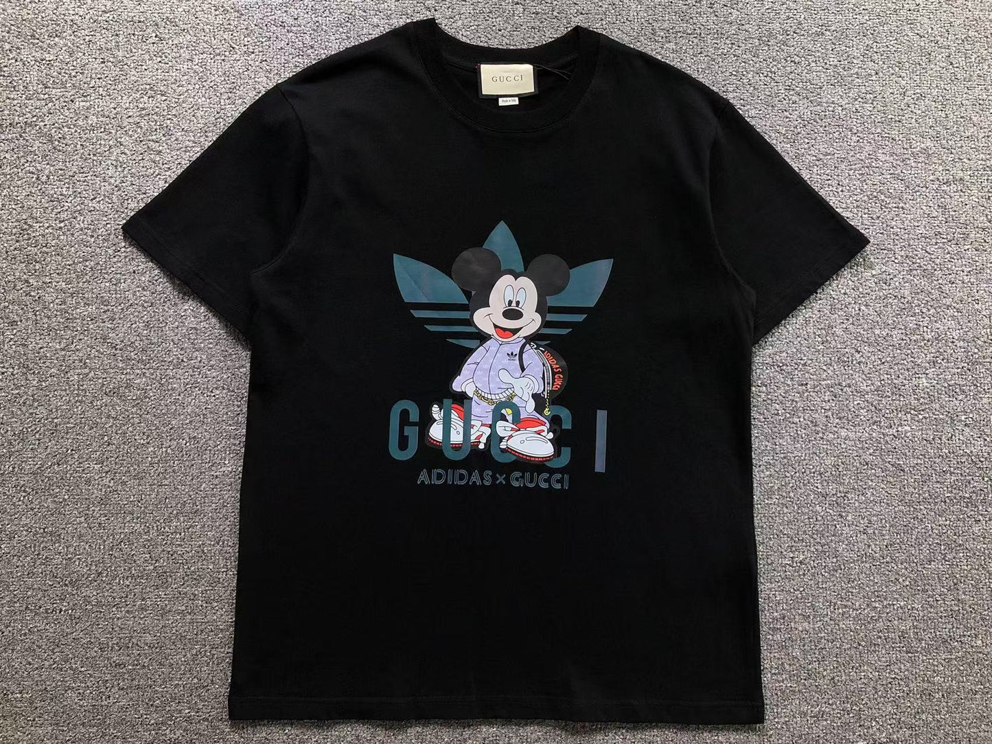 Camiseta Adidas x Gucci Mickey Collab Cartoon
