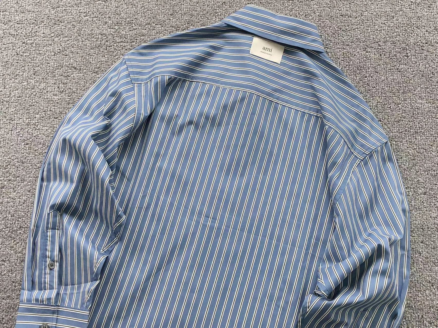Camisa AMI Paris Stripe Colorway