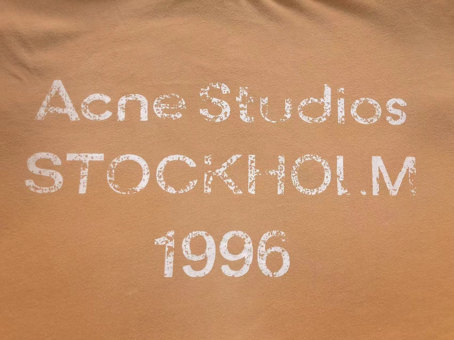 Camsieta Acne Studios Stockholm 1996 Rib Long Sleeve