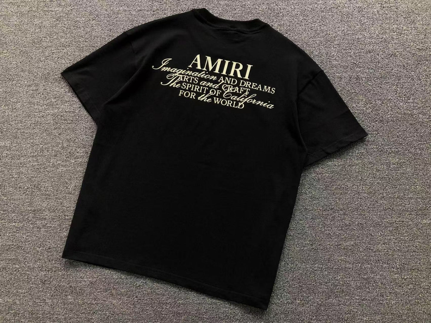 Camiseta AMIRI Dreams Script Back