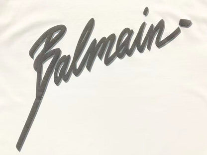 Camiseta Balmain Script Logo