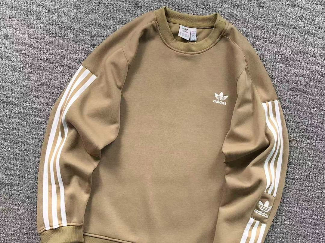 Moletom Adidas Originals Crewneck Vintage Stripes