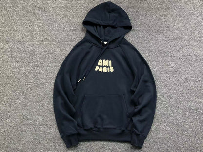 Moletom AMI Paris Logo Puffy