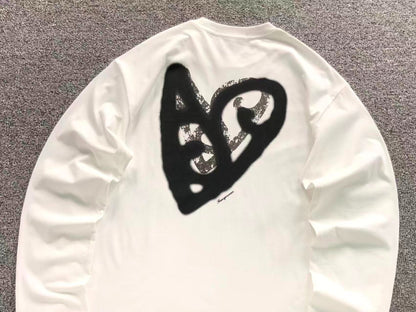 Camiseta Acne Studios Spray Heart