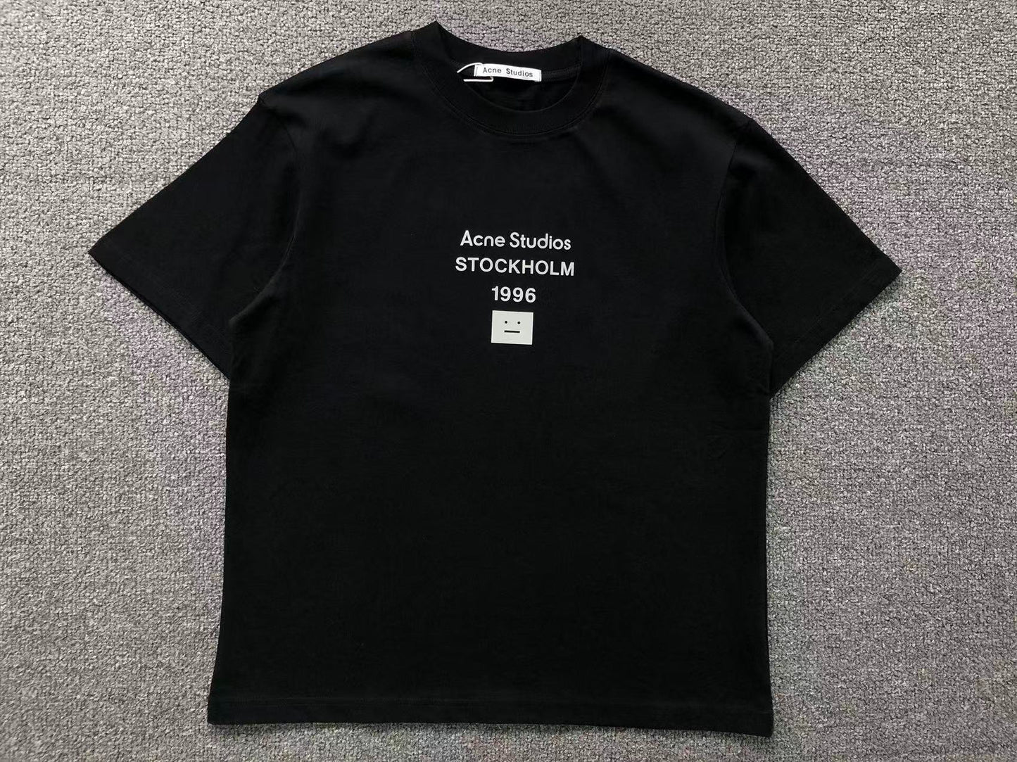 Camiseta Acne Studios Face Stockholm