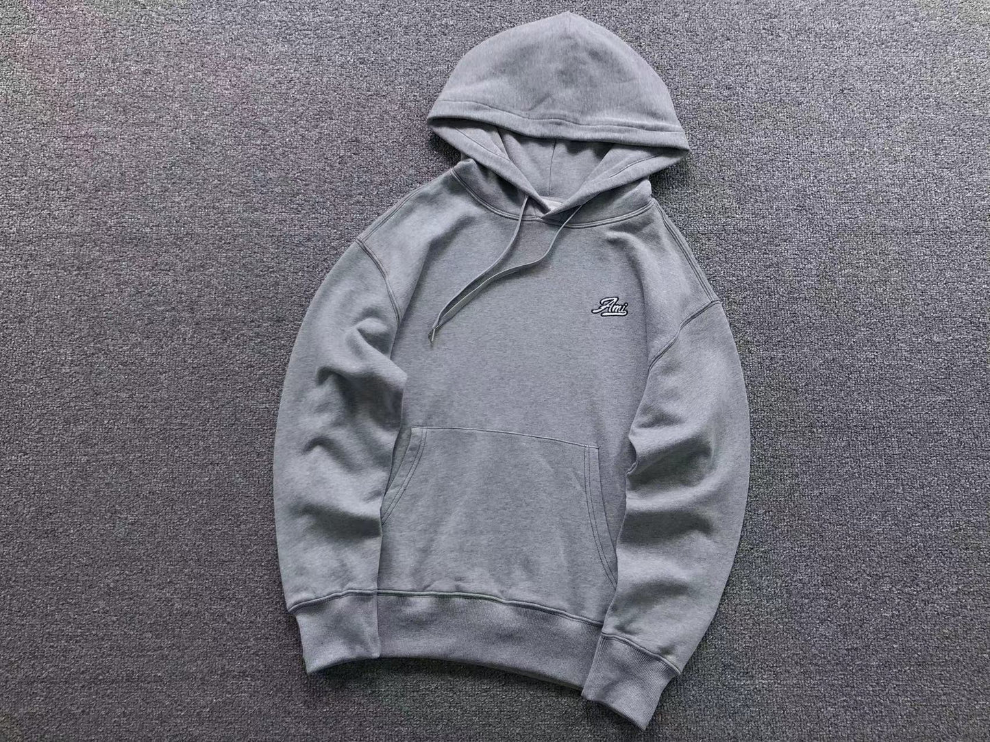 Moletom AMI Paris Logo Script Minimal