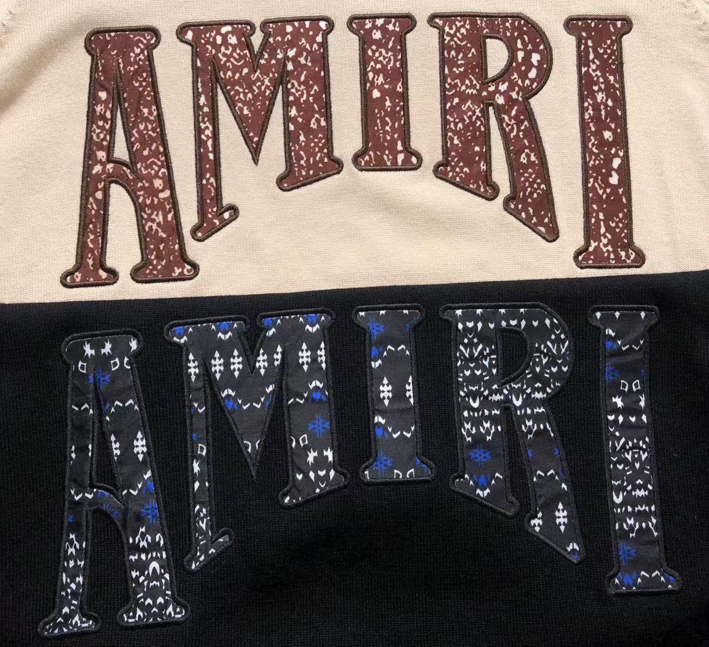 Suéter AMIRI Textured Logo