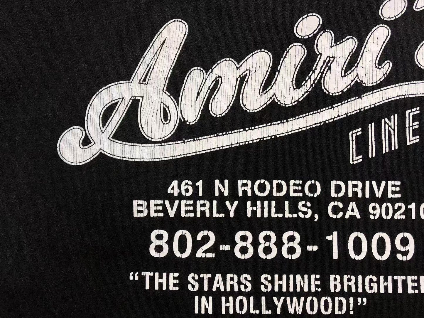 Camiseta AMIRI Cinema