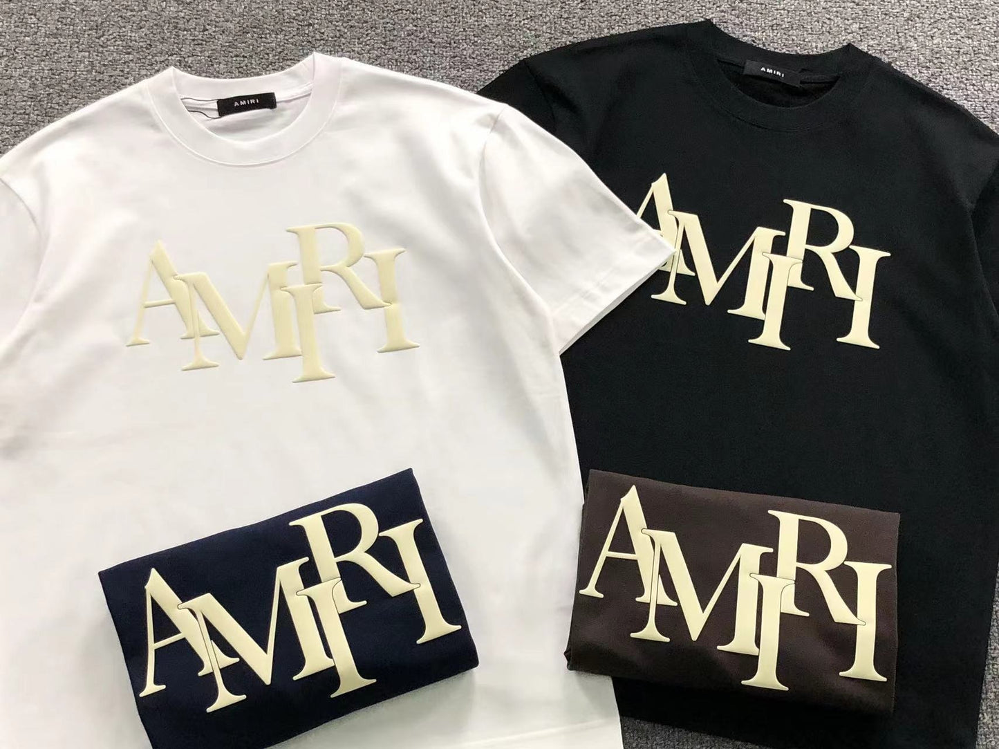 Camiseta AMIRI Overlap Logo Classic