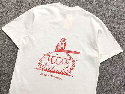 Camiseta AMI Paris Graphic Backprint Artist Edition