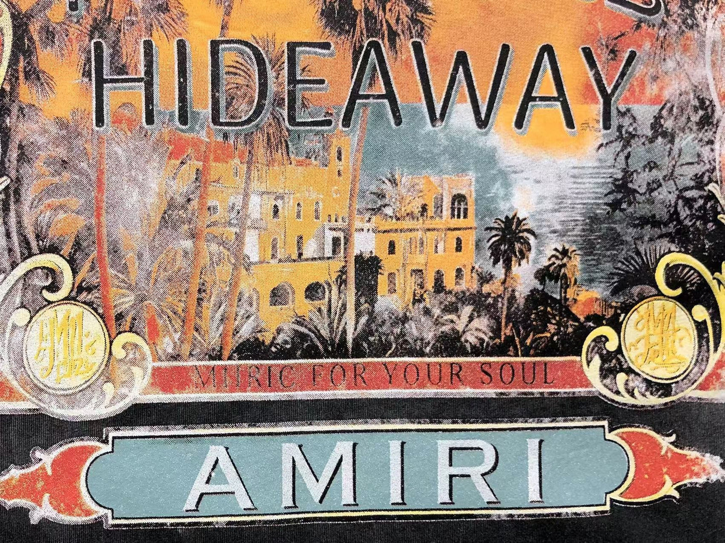 Camiseta AMIRI Jazz Hideaway Vintage