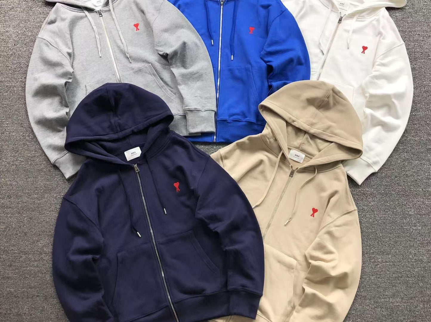 Moletom AMI Paris Ami de Cœur Hoodie