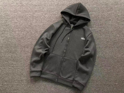 Moletom ALO zip com capu