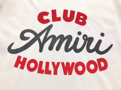 Camiseta AMIRI Club Hollywood Logo