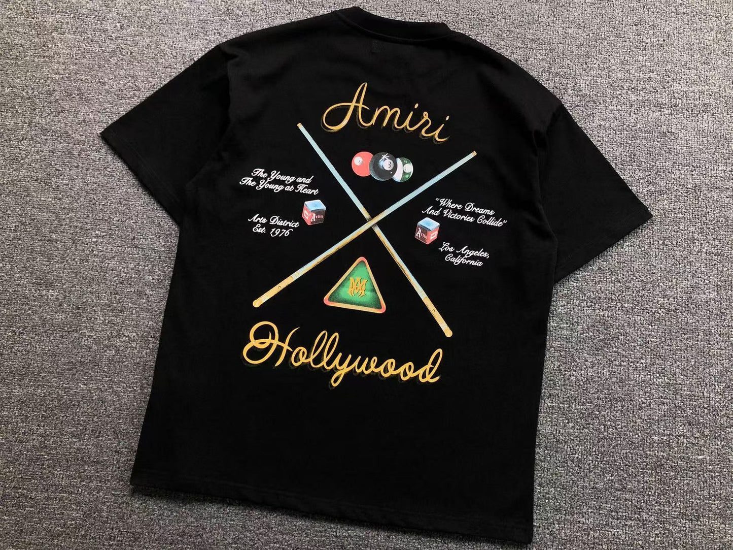 Camiseta AMIRI Billiard Luxury