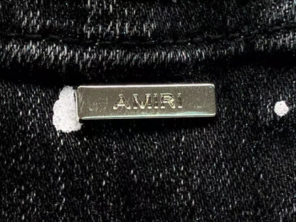 Calça AMIRI Galaxy Paint Black Denim