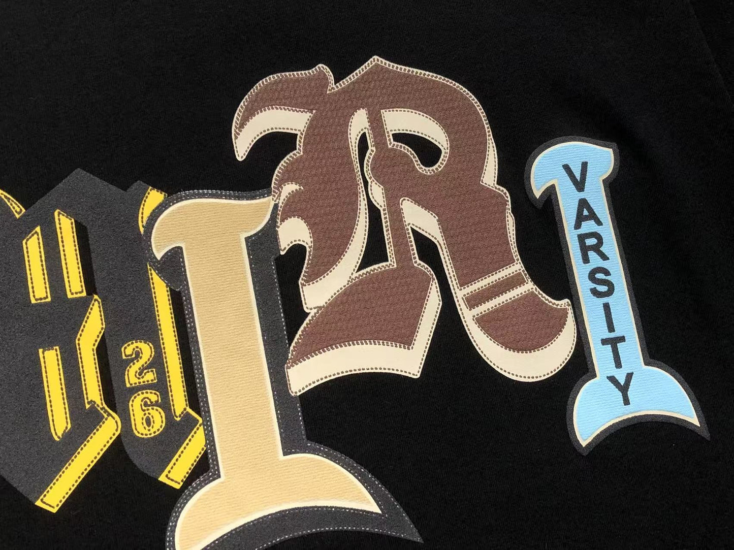 Camiseta AMIRI Varsity Letter Patch