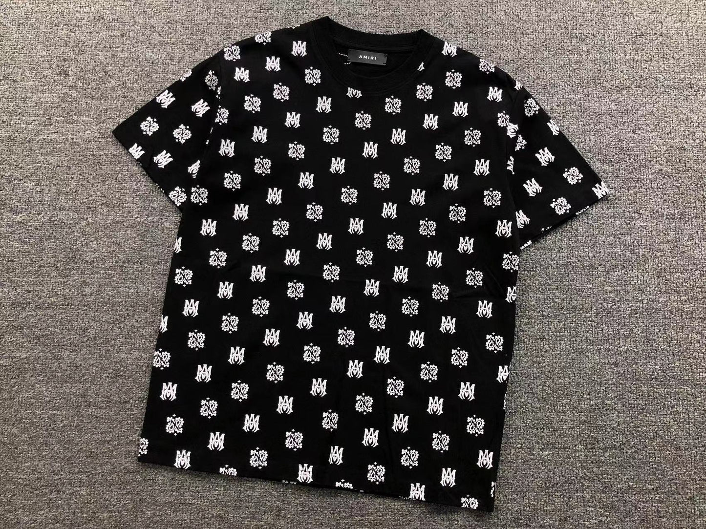 Camiseta AMIRI Monogram Pattern All Ove