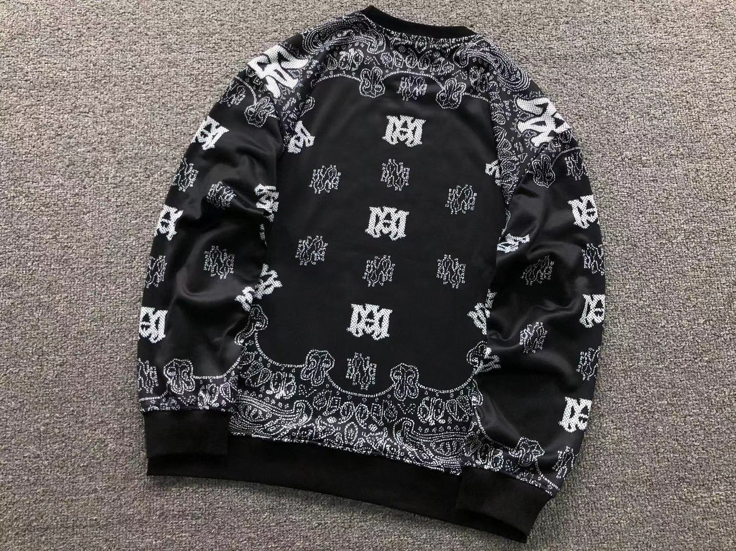Moletom AMIRI Bandana Monogram Crewneck