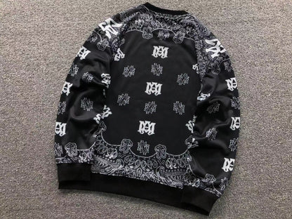 Moletom AMIRI Bandana Monogram Crewneck