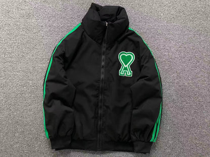 Jaqueta AMI Paris Track Jacket Heart Logo