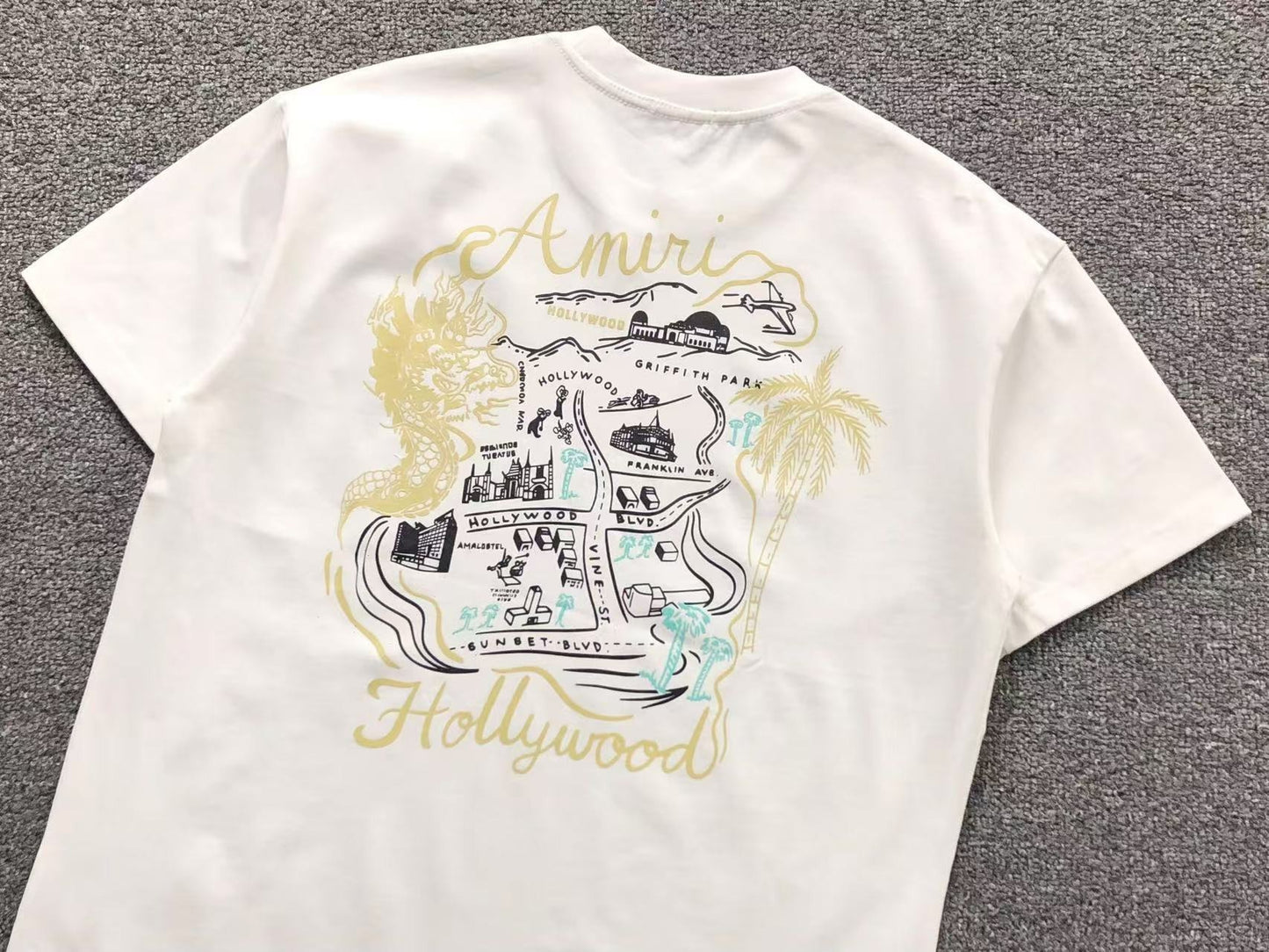 Camiseta AMIRI Hollywood Back
